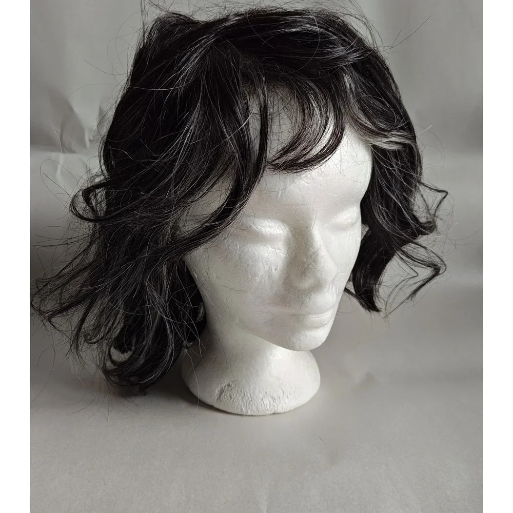 Jon Renau SmartLace Wig Women Salt and Pepper Grey Wavy Bob Synthetic